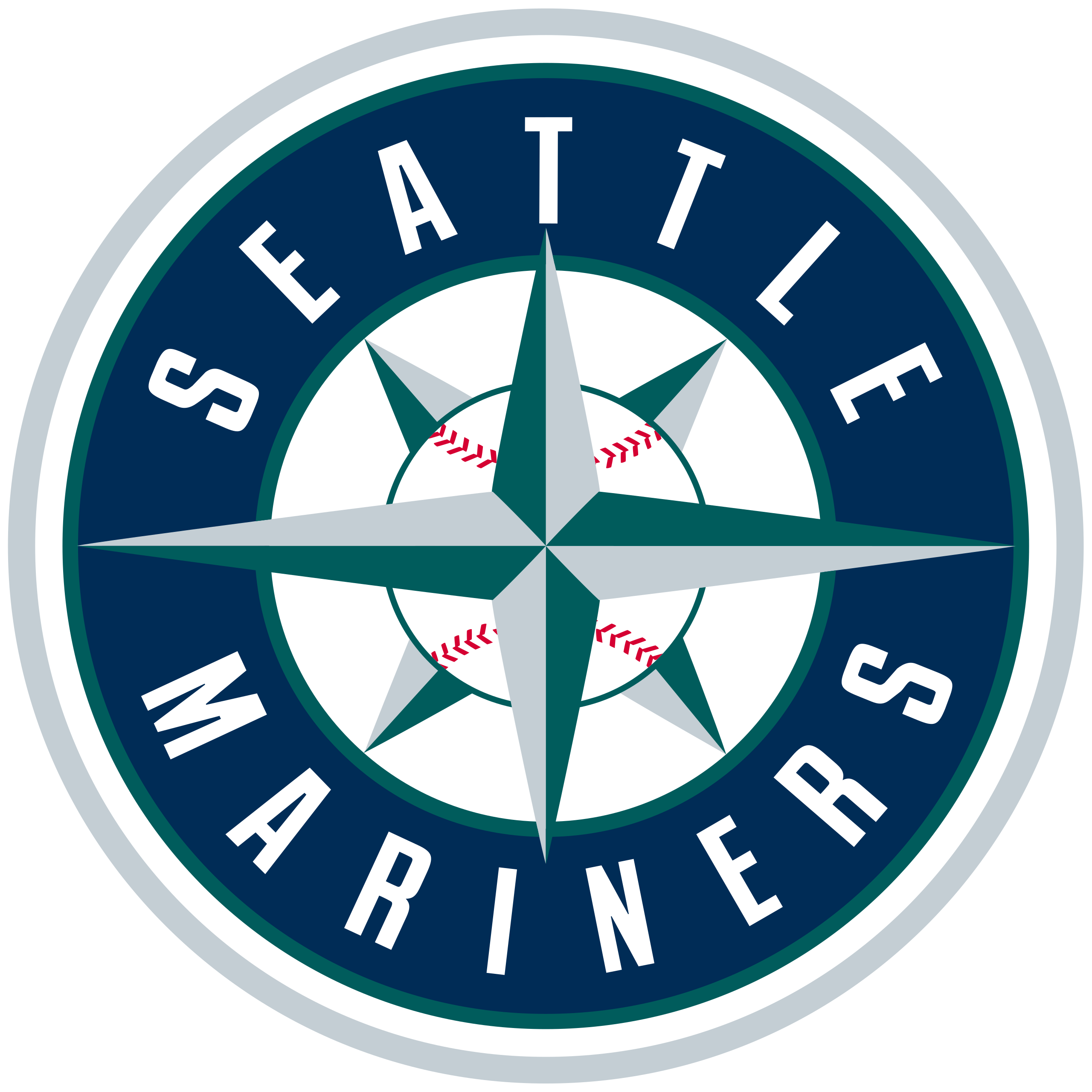 Seattle Mariners 20oz Colorblock Stainless Steel Tumbler