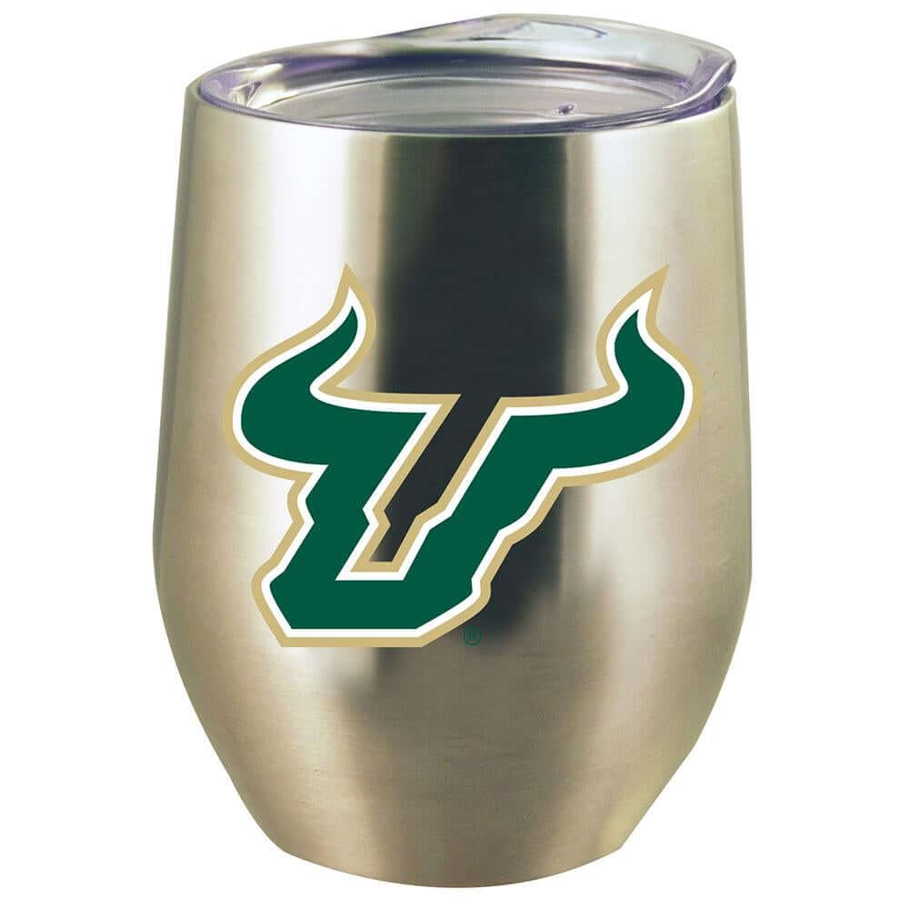 12oz Stainless Steel Stemless Tumbler w/Lid | South Florida University