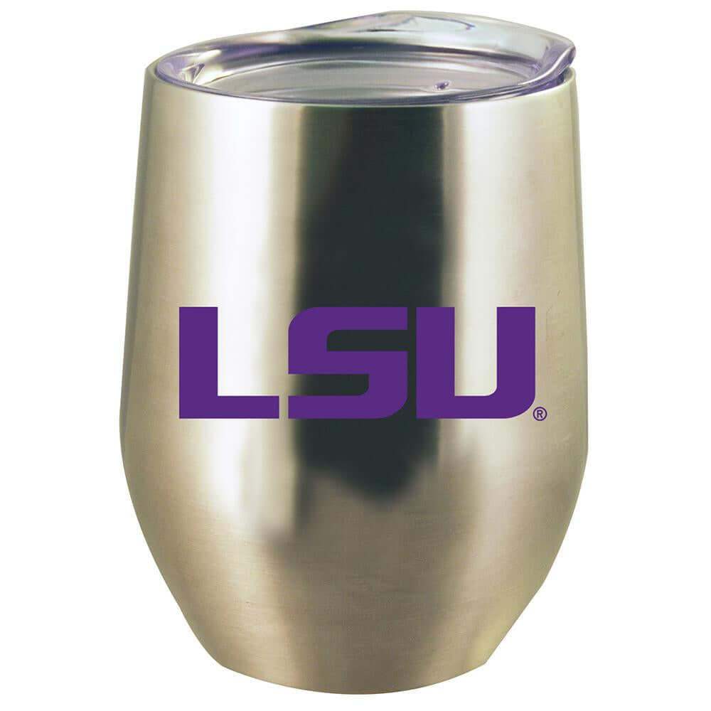 12oz Stainless Steel Stemless Tumbler w/Lid | LSU Tigers
