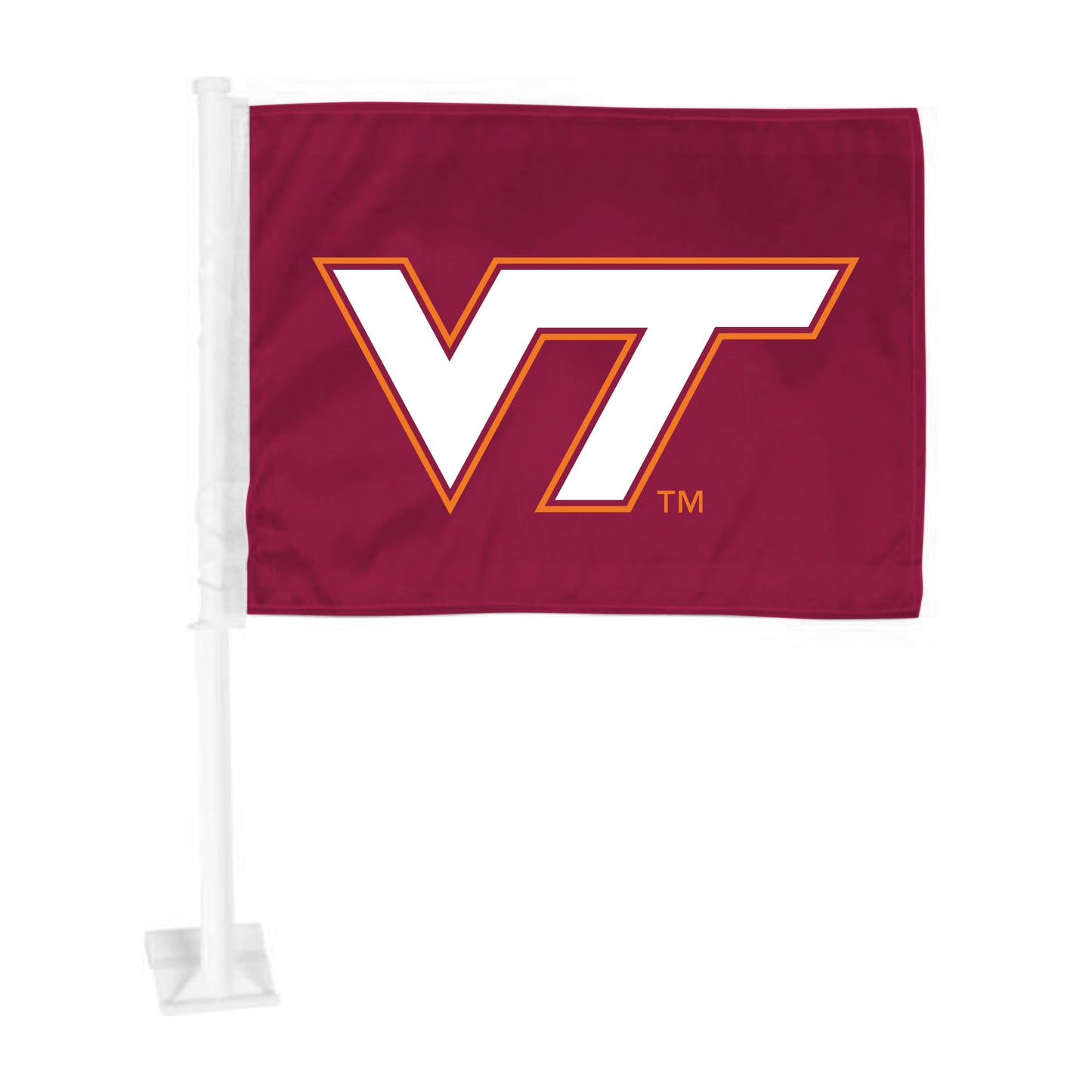 Virginia Tech Hokies Car Flag Large 1pc 11" x 14"