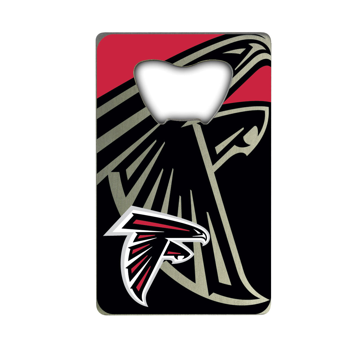 Atlanta Falcons Credit Card Style Bottle Opener - 2” x 3.25