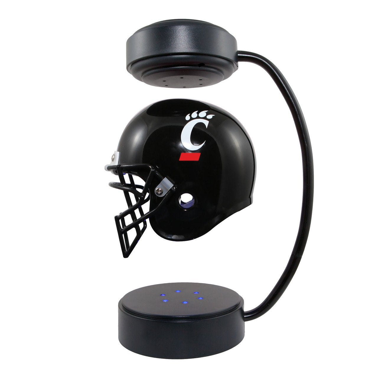 Football Cremation Urn & University of Cincinnati Hover Helmet Décor