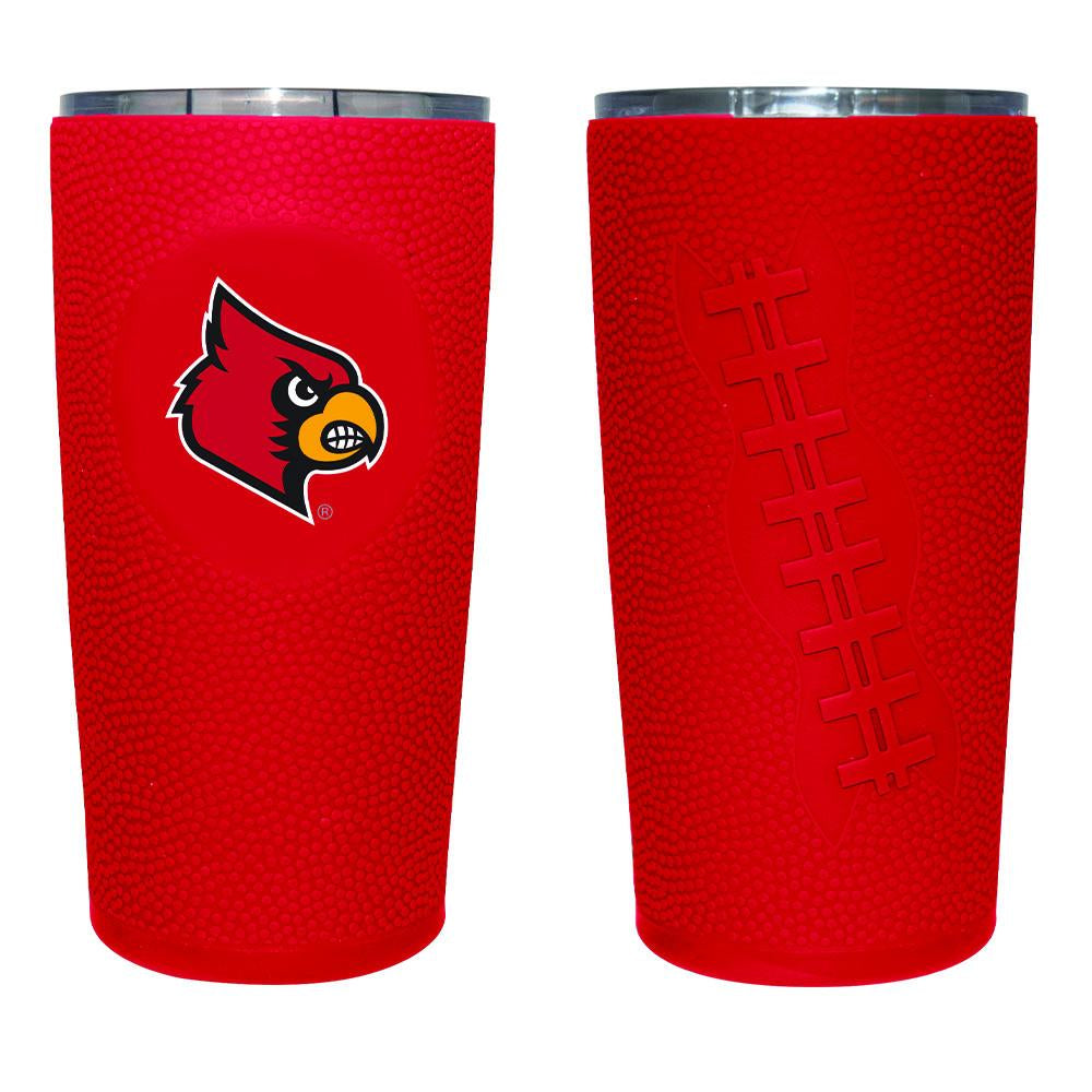 20oz Stainless Steel Tumbler w/Silicone Wrap | Louisville Cardinals