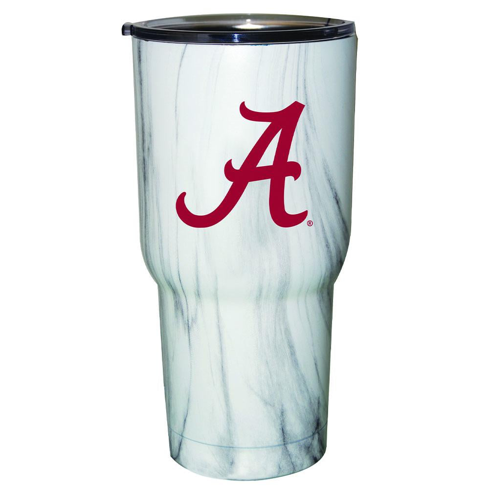 Marble Stainless Steel Tumbler | Alabama Crimson Tide