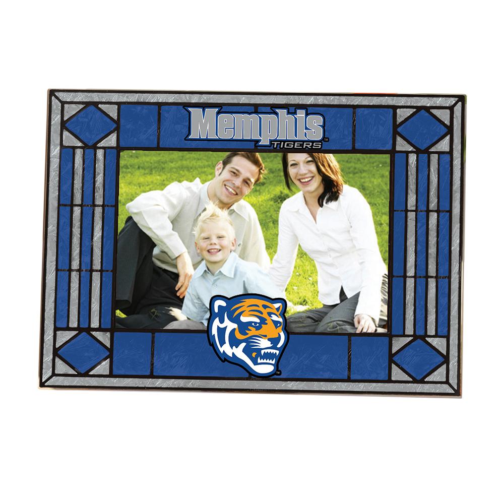 Art Glass Horizontal Frame - University of Memphis