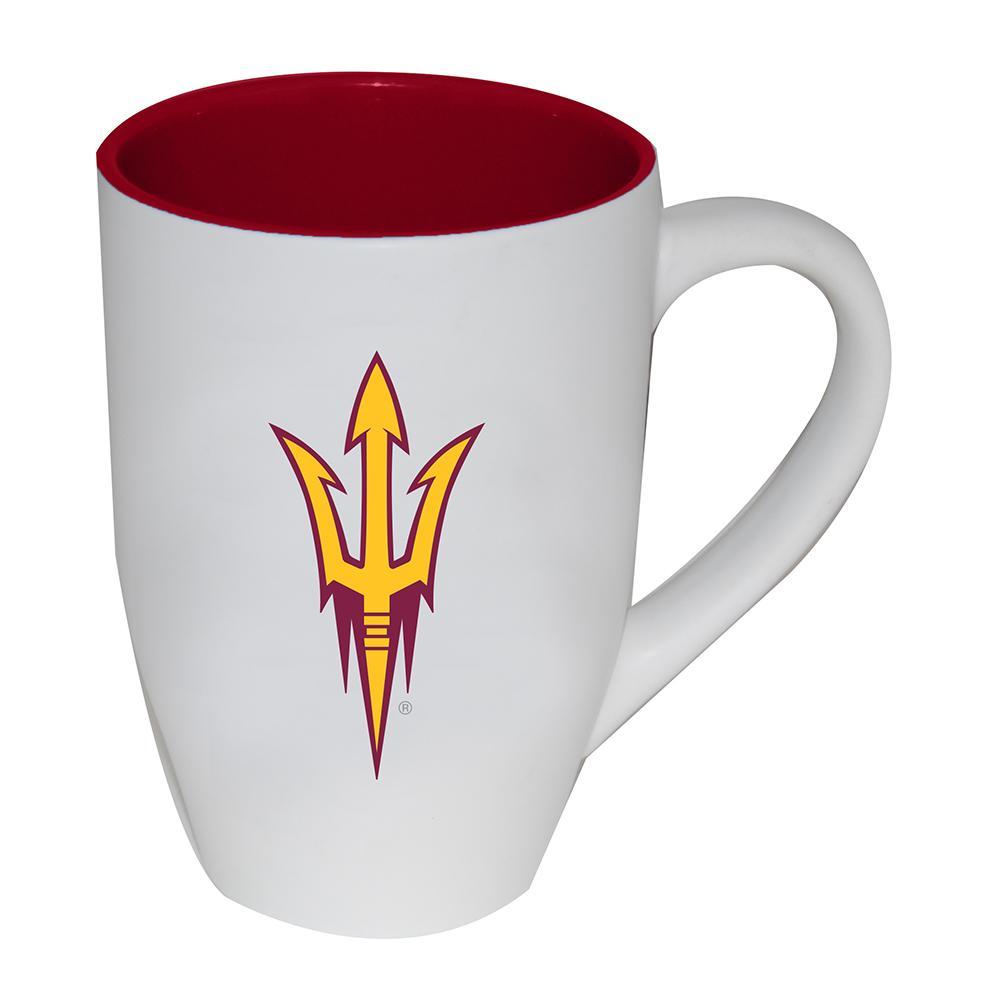 20oz Two Tone White Matte Mug - Arizona State University
