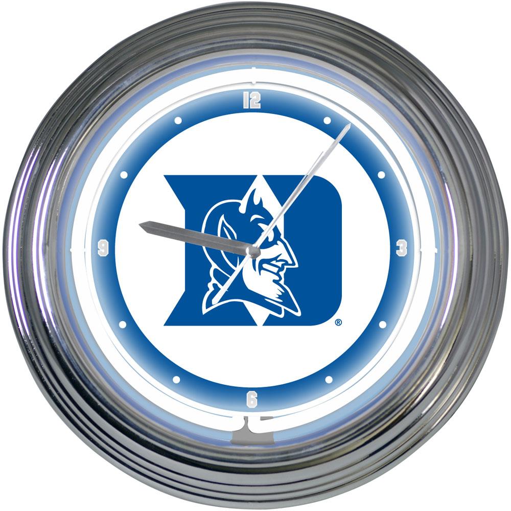 15 in Neon Clock - Duke University