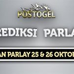 Prediksi Parlay Jitu 25 dan 26 Oktober 2023