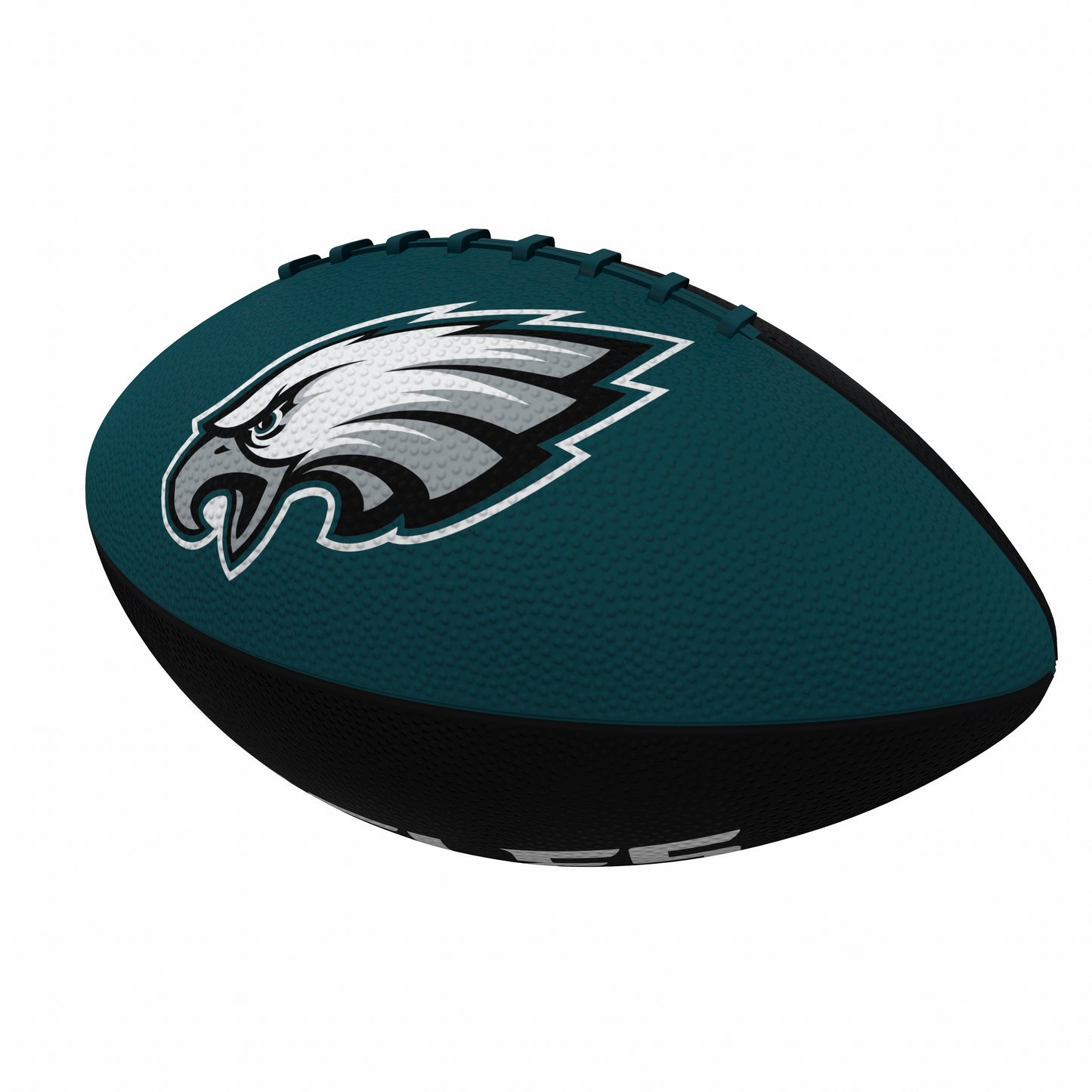 Philadelphia Eagles Pinwheel Logo Junior-Size Rubber Football