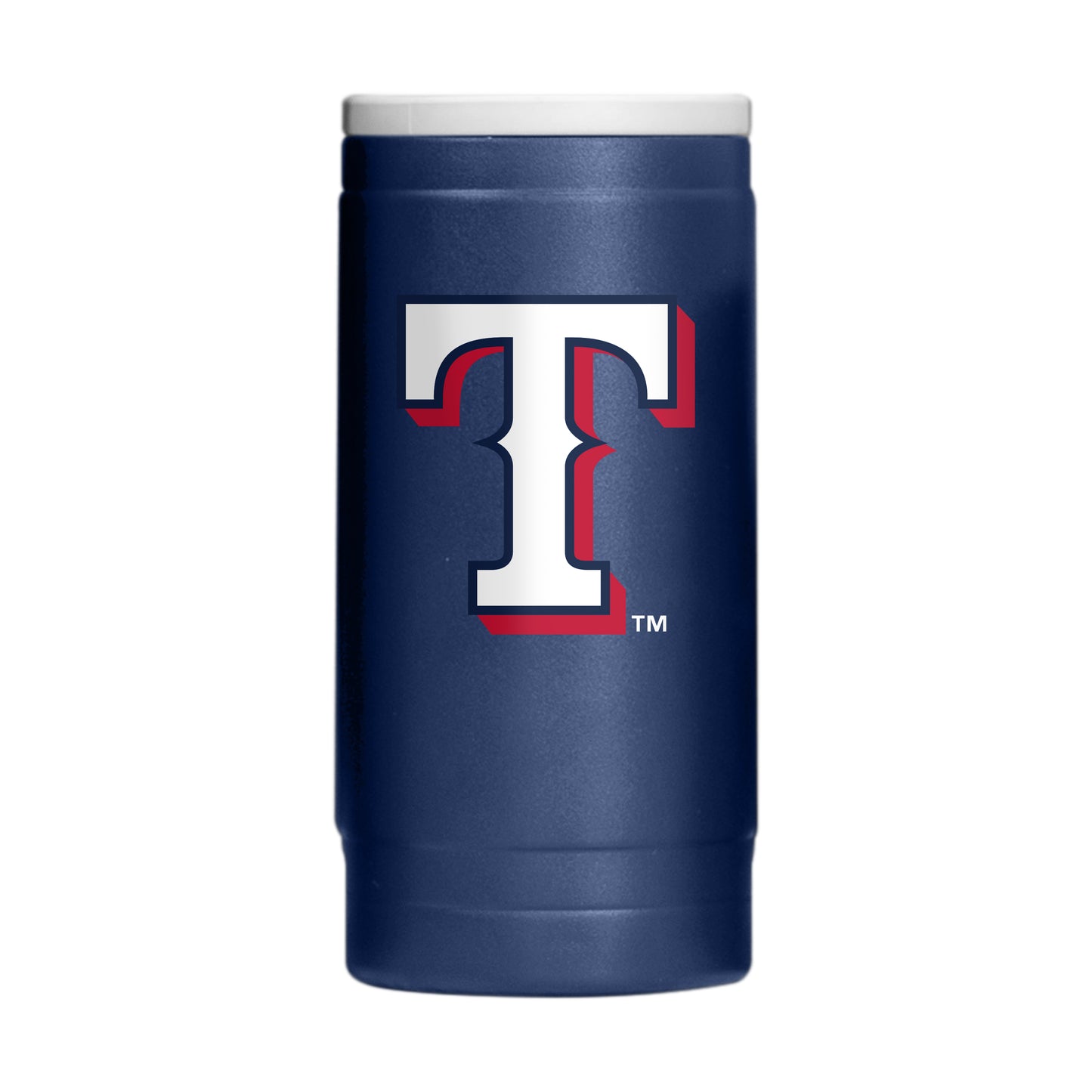 Texas Rangers Flipside Powder Coat Slim Can Coolie