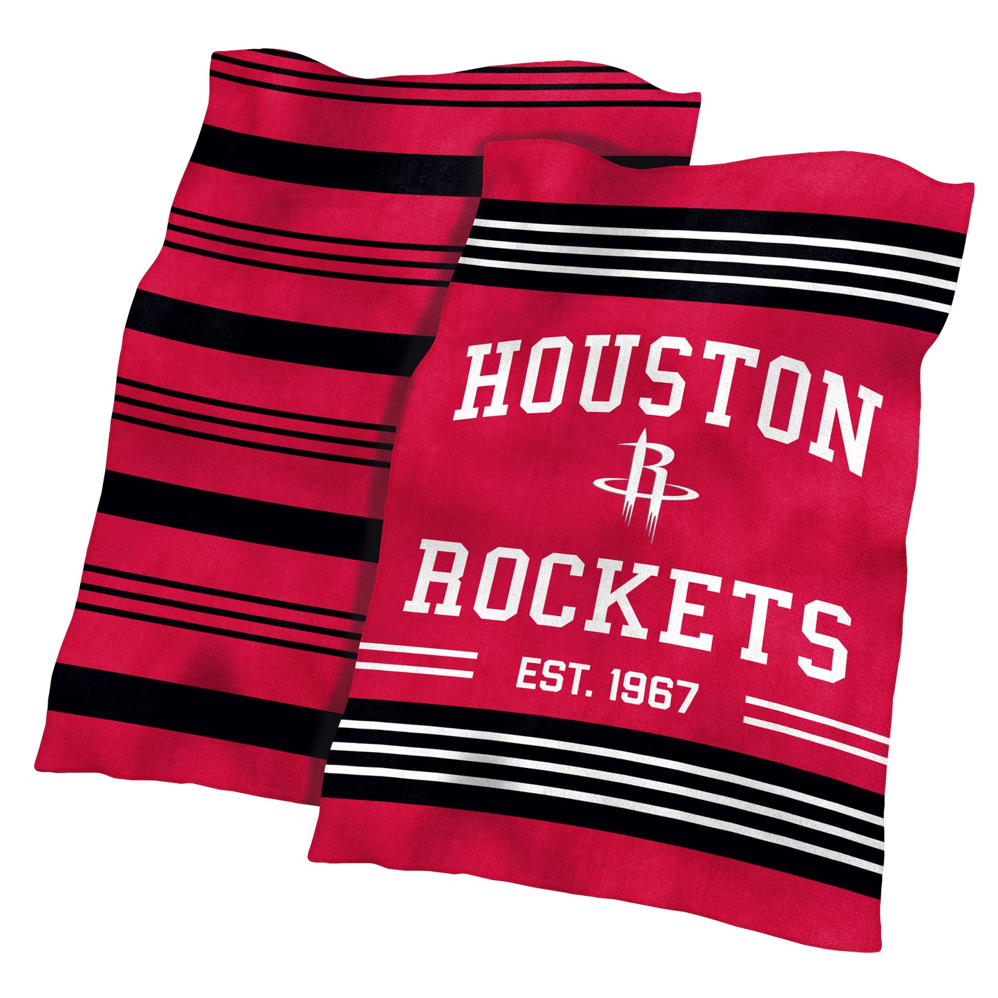 Houston Rockets Colorblock Plush Blanket