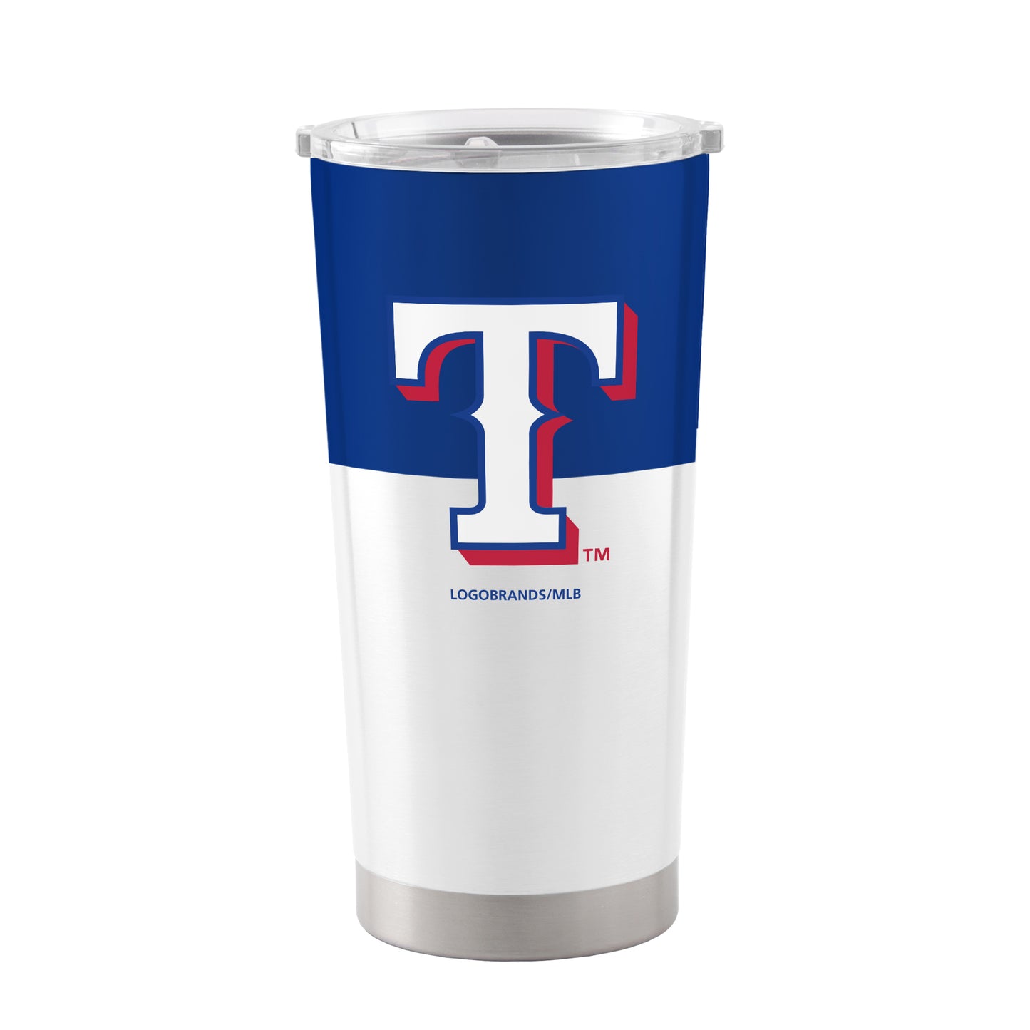 Texas Rangers 20oz Colorblock Stainless Tumbler