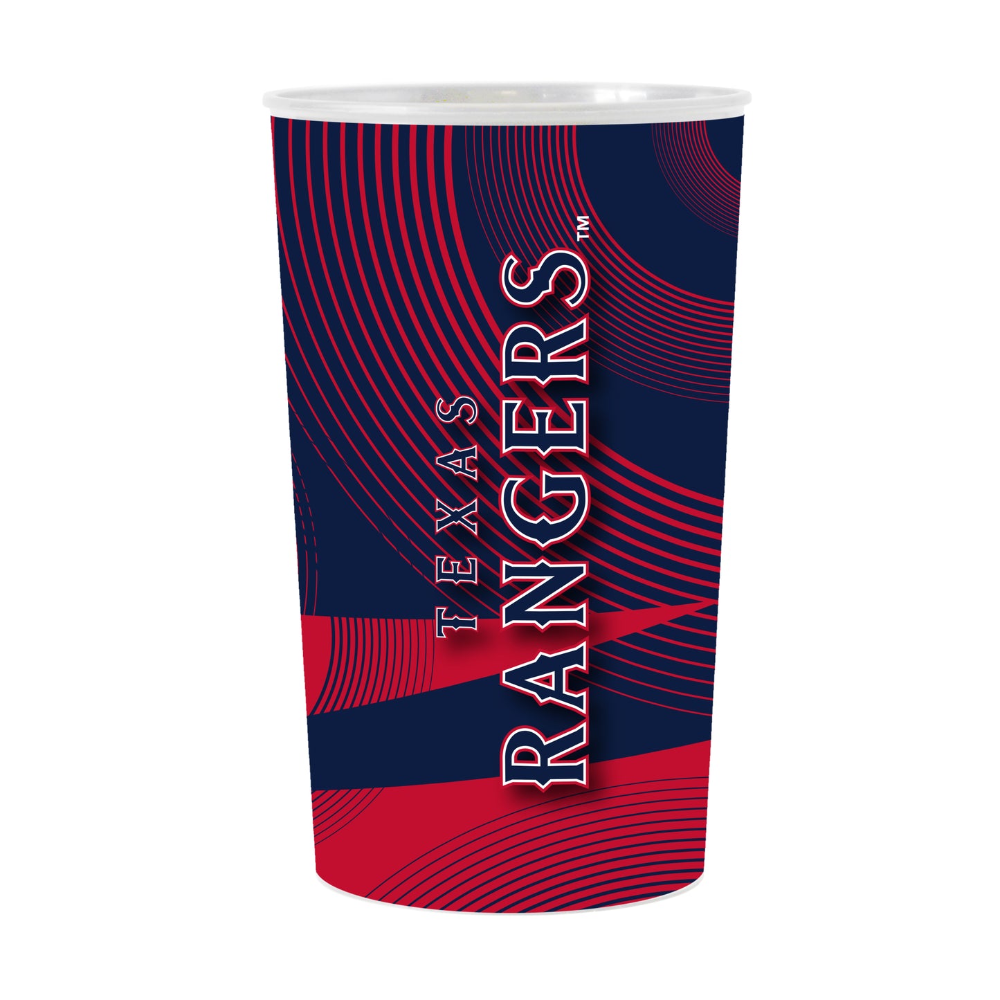 Texas Rangers 4pk Geometric 22oz Hardwall Cup