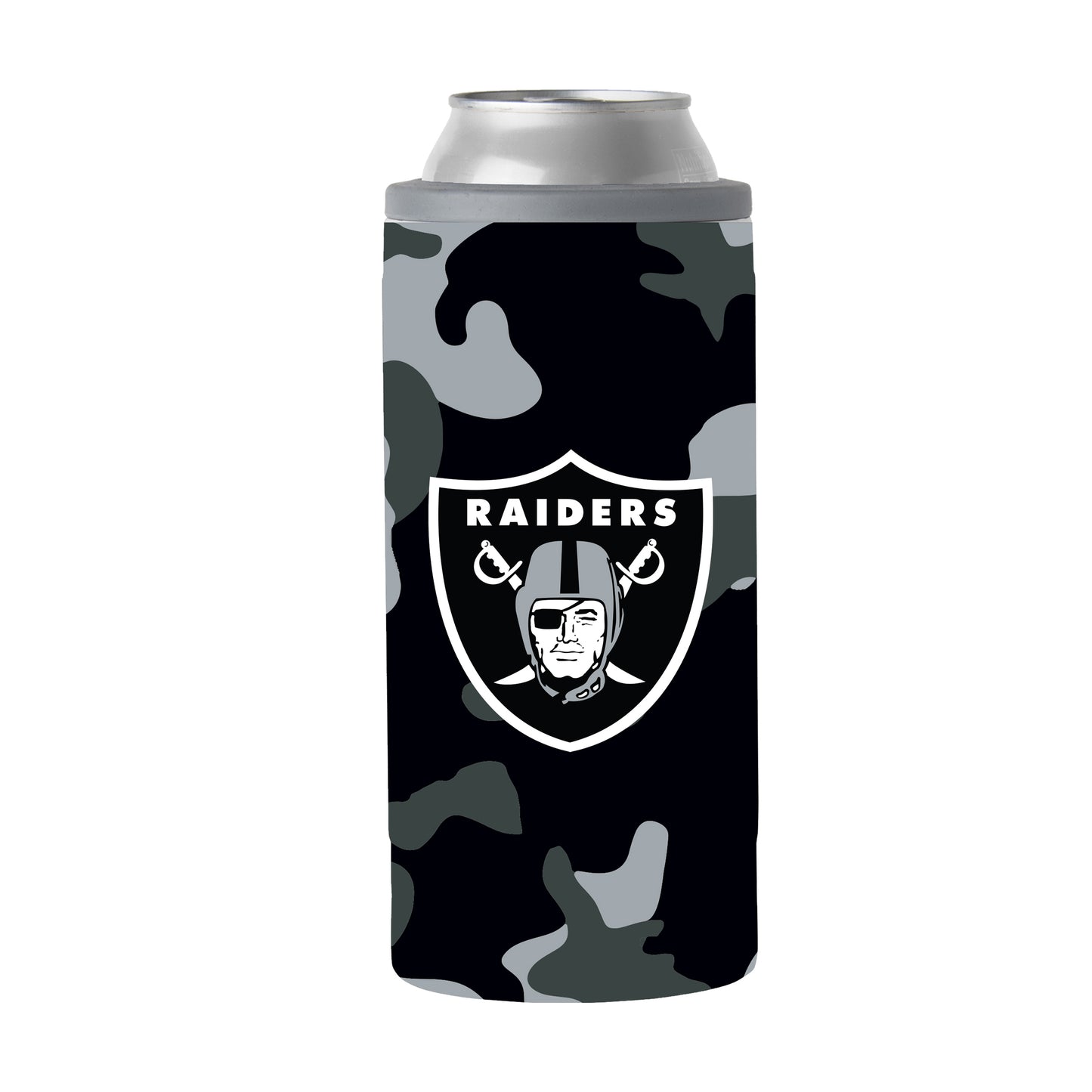 Las Vegas Raiders Camo Swagger 12oz Slim Can Coolie