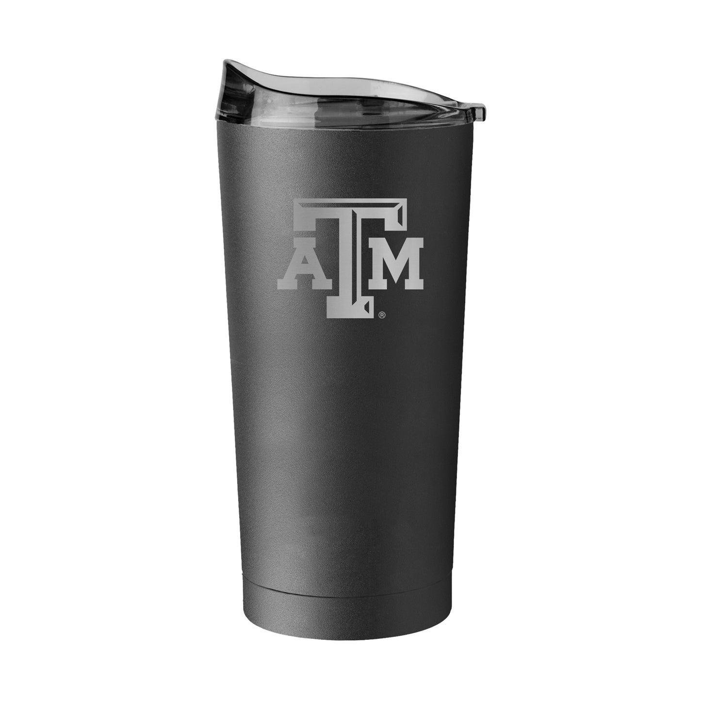 Texas A&M 20oz Etch Black Powder Coat Tumbler