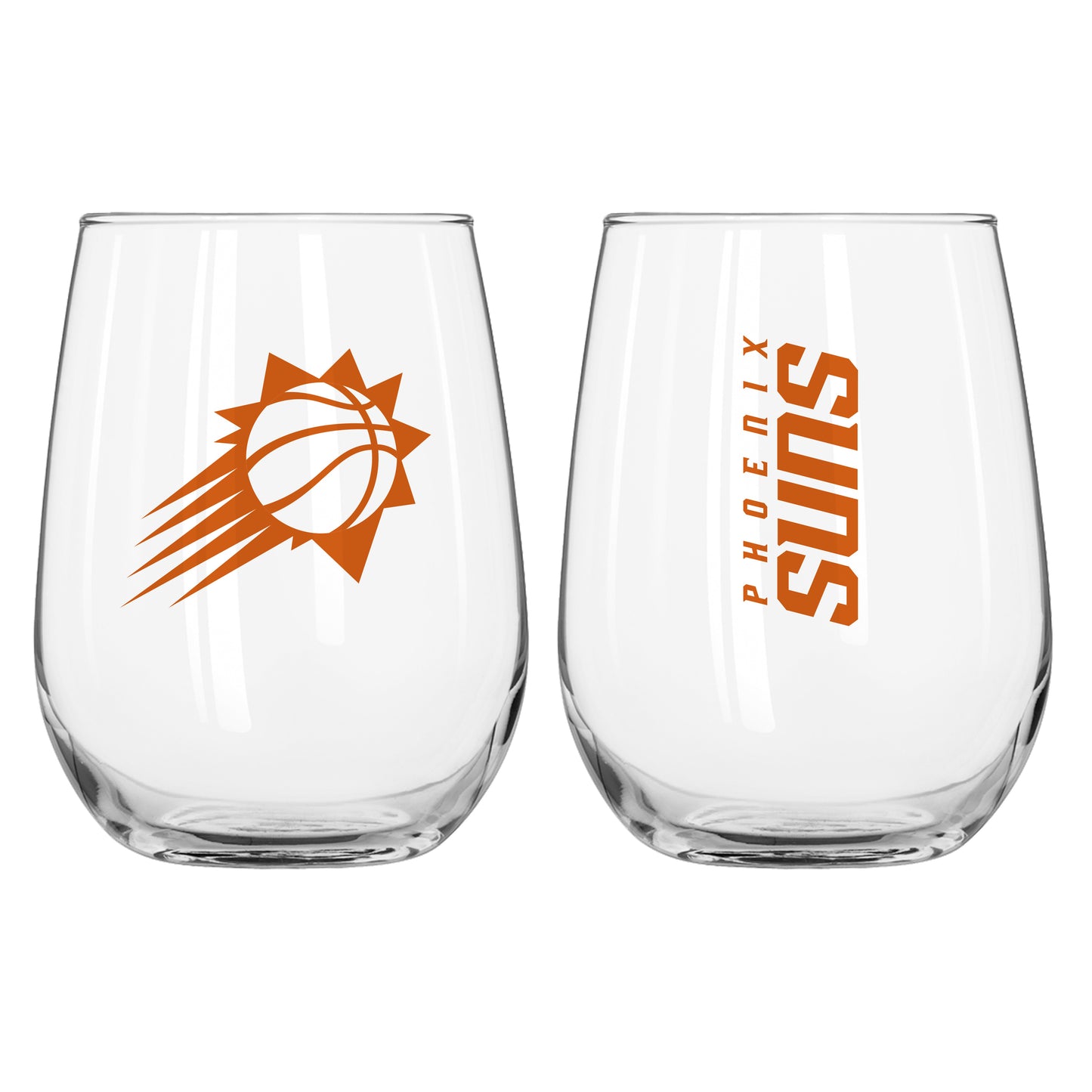 Phoenix Suns 16oz Gameday Curved Beverage Glass