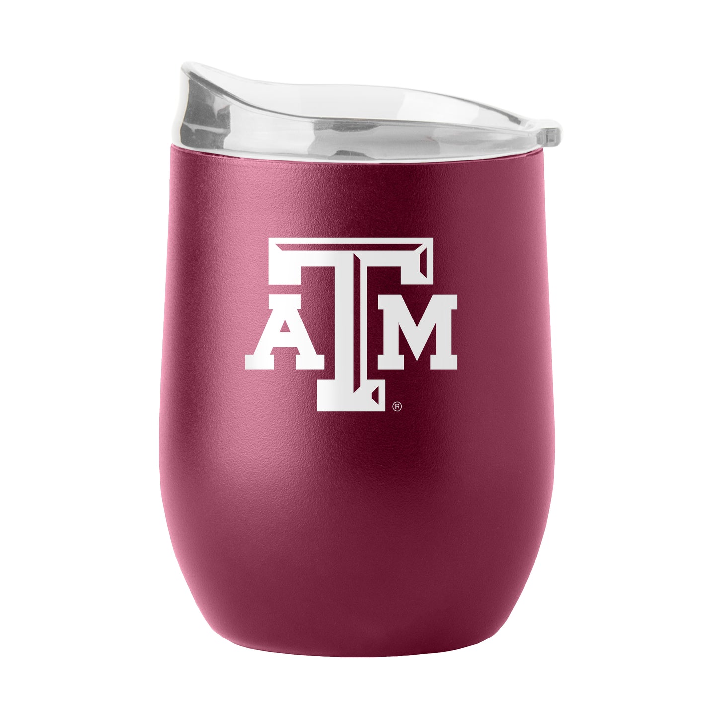 Texas A&M 16oz Flipside Powder Coat Curved Beverage