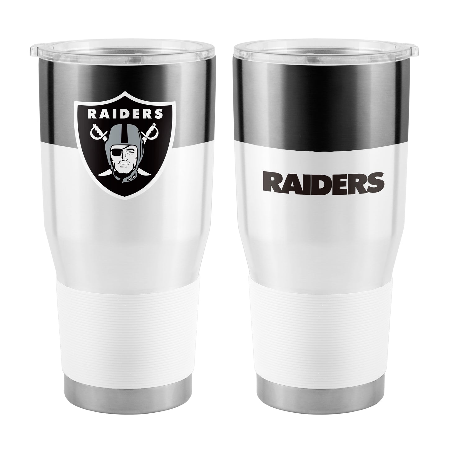 Las Vegas Raiders 30oz Colorblock Stainless Tumbler