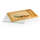 Tampa Bay Buccaneers - Football Field - Icon Glass Top Cutting Board & Knife Set, (Parawood & Bamboo)