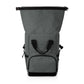 Kansas City Chiefs - On The Go Roll-Top Cooler Backpack, (Heathered Gray)