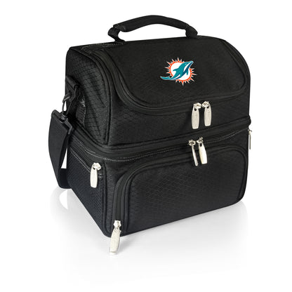 Miami Dolphins - Pranzo Lunch Cooler Bag, (Black)