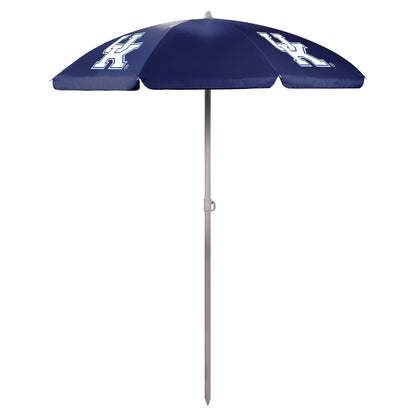 Kentucky Wildcats - 5.5 Ft. Portable Beach Umbrella, (Navy Blue)
