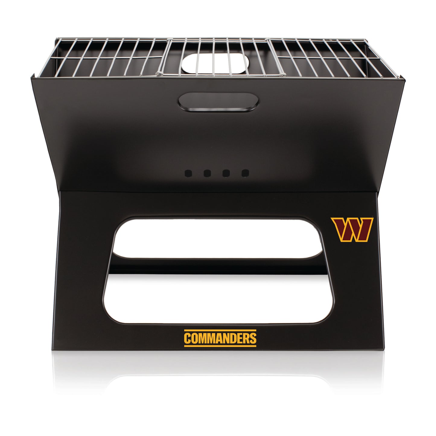 Washington Commanders - X-Grill Portable Charcoal BBQ Grill, (Black)