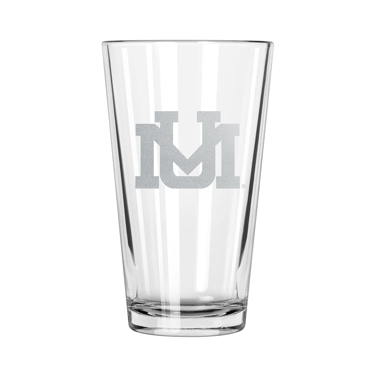 17oz Etched Pint Glass | Montana Grizzlies