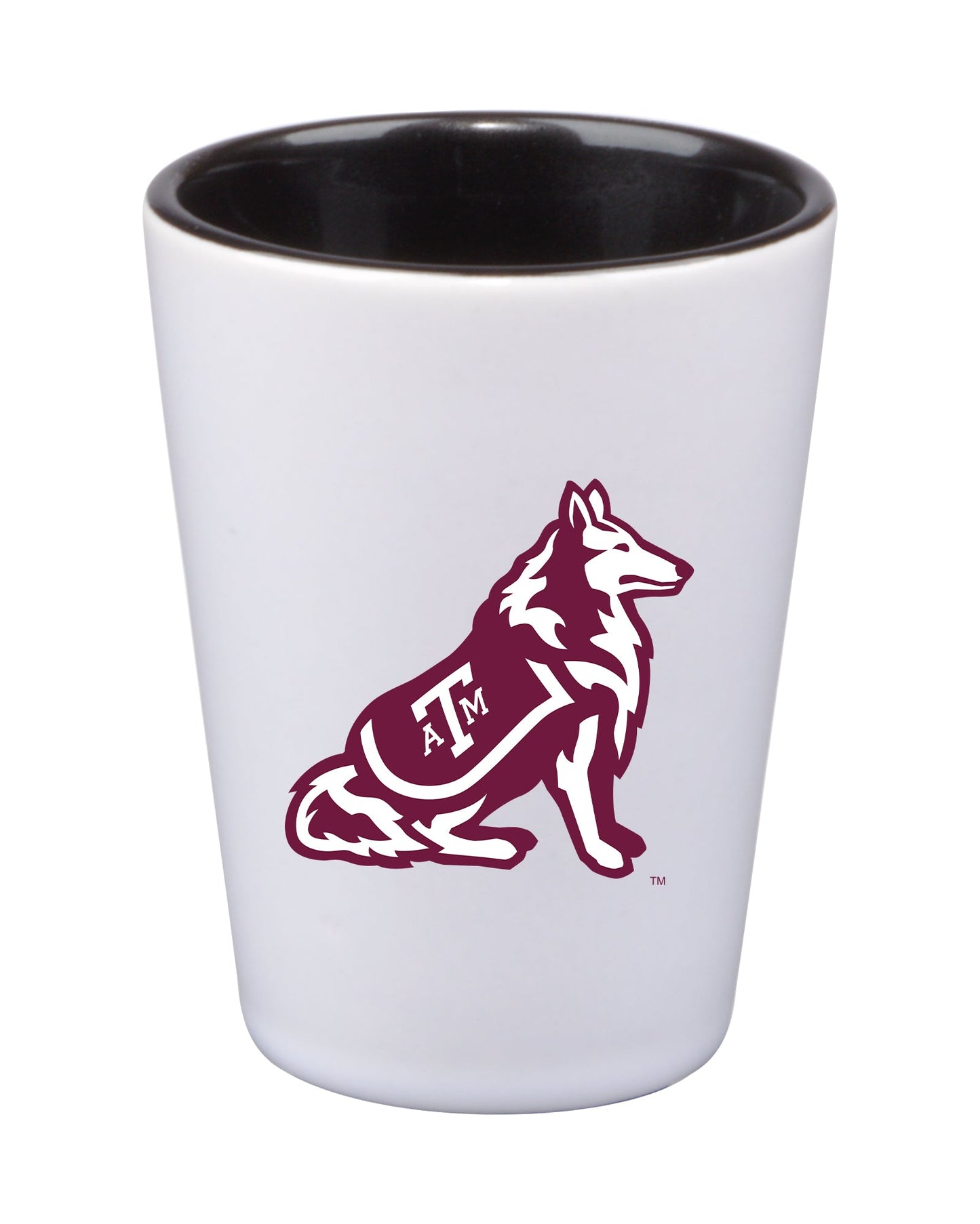 2oz Inner Color Ceramic Shot | Texas A&M Aggies