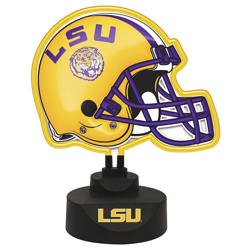 Neon Helmet Lamp | LSU Tigers
