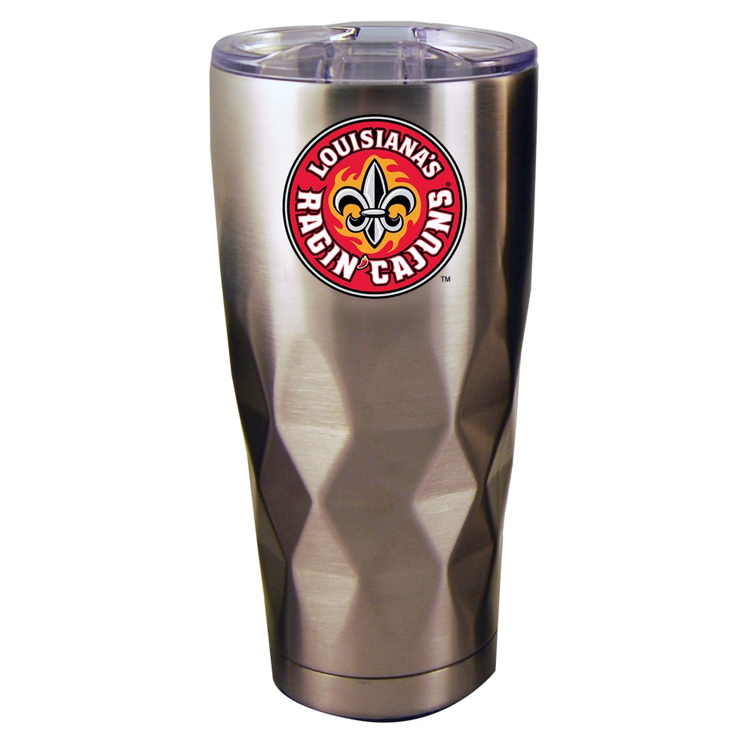 22oz Diamond Stainless Steel Tumbler | Louisiana-Lafayette Ragin Cajuns