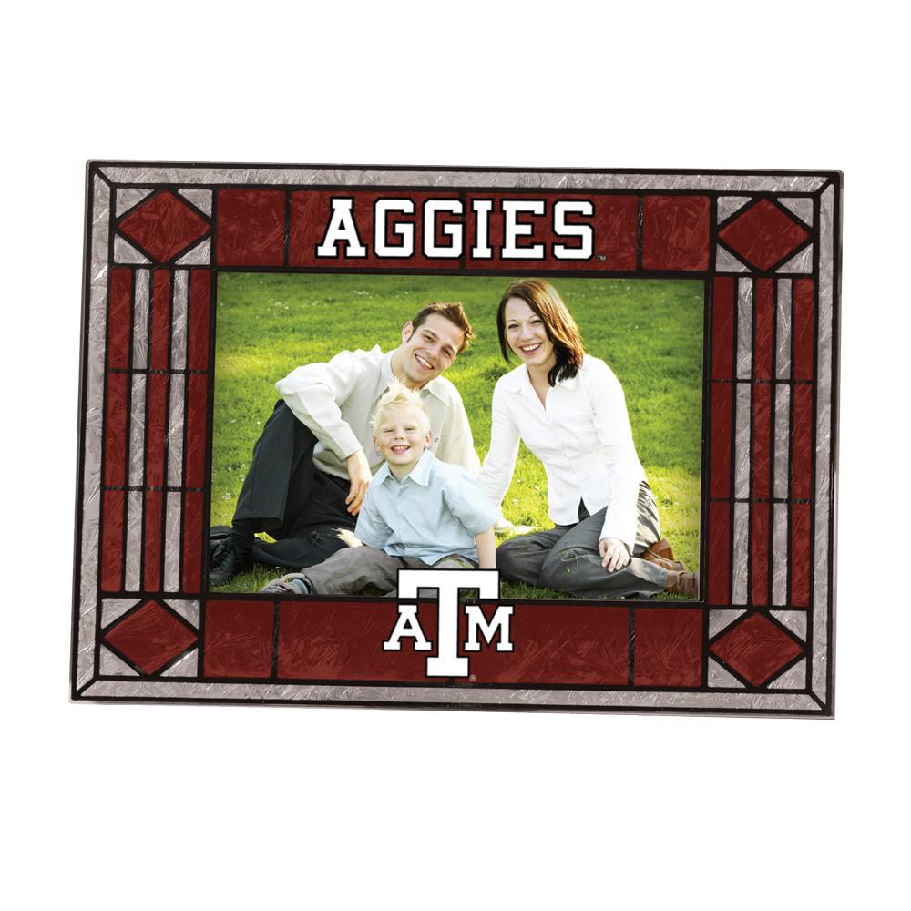 Art Glass Horizontal Frame - Texas A&M University