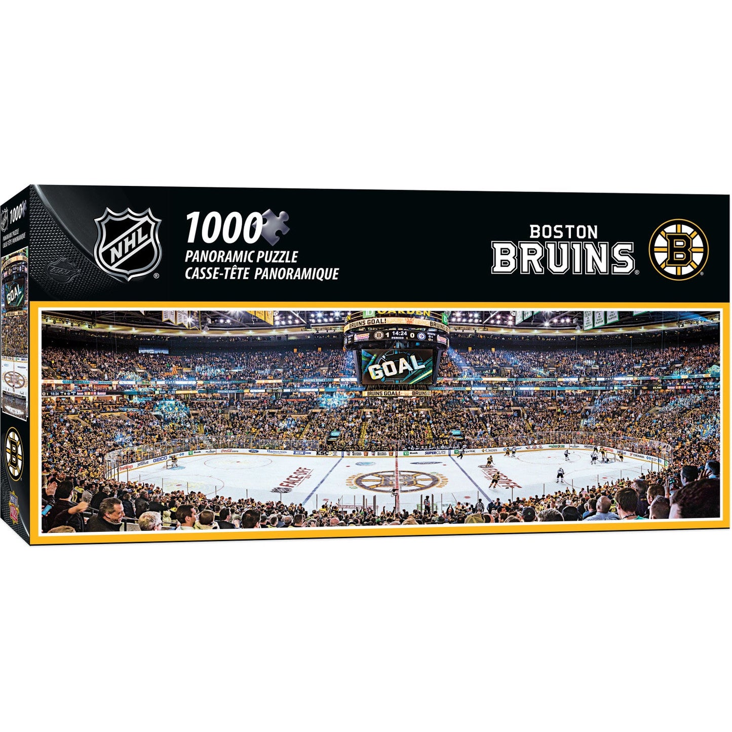 Boston Bruins - 1000 Piece Panoramic Jigsaw Puzzle