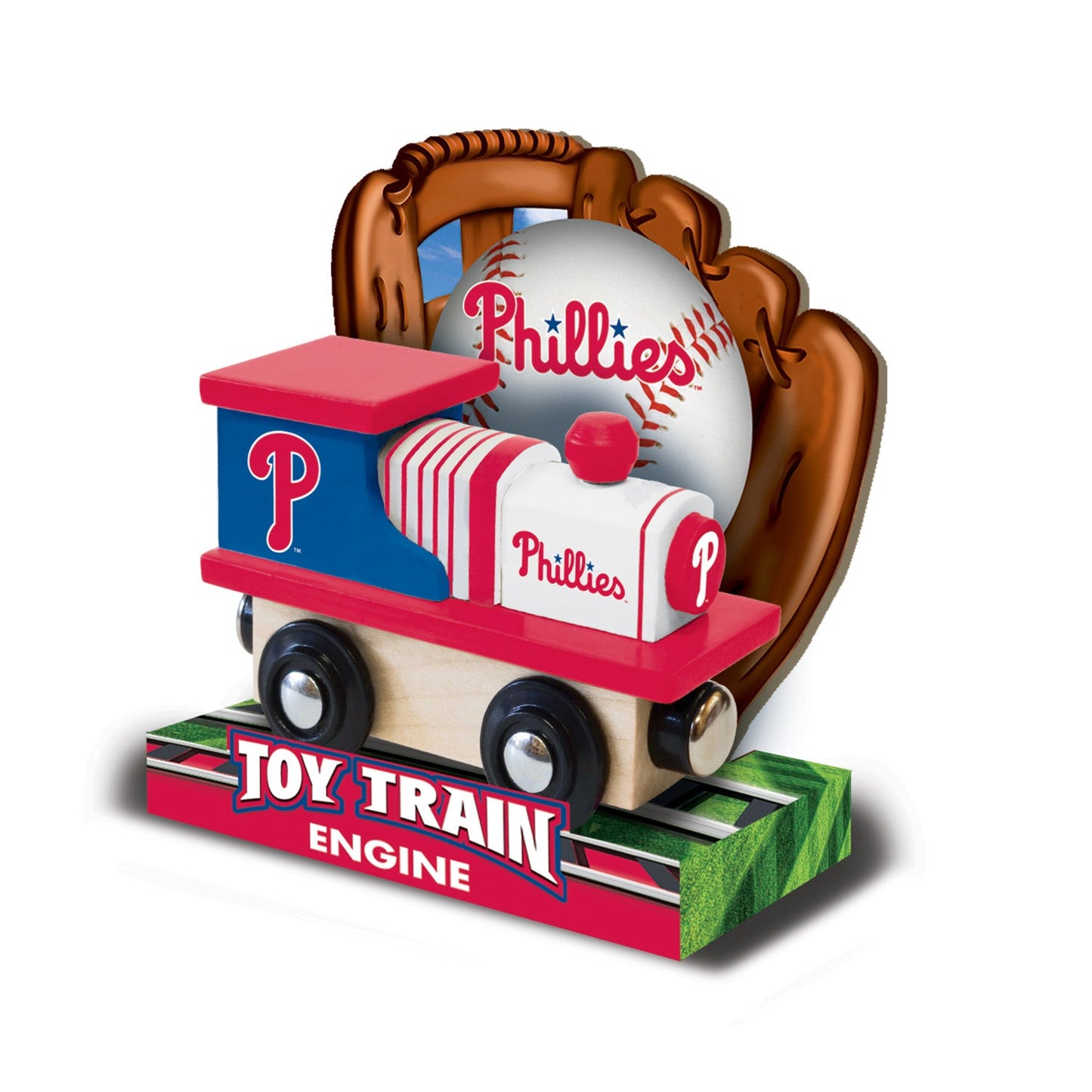 Philadelphia Phillies Toy Train Engine