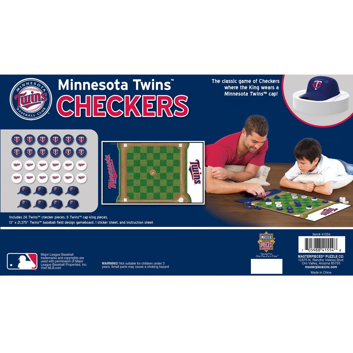 Minnesota Twins Checkers