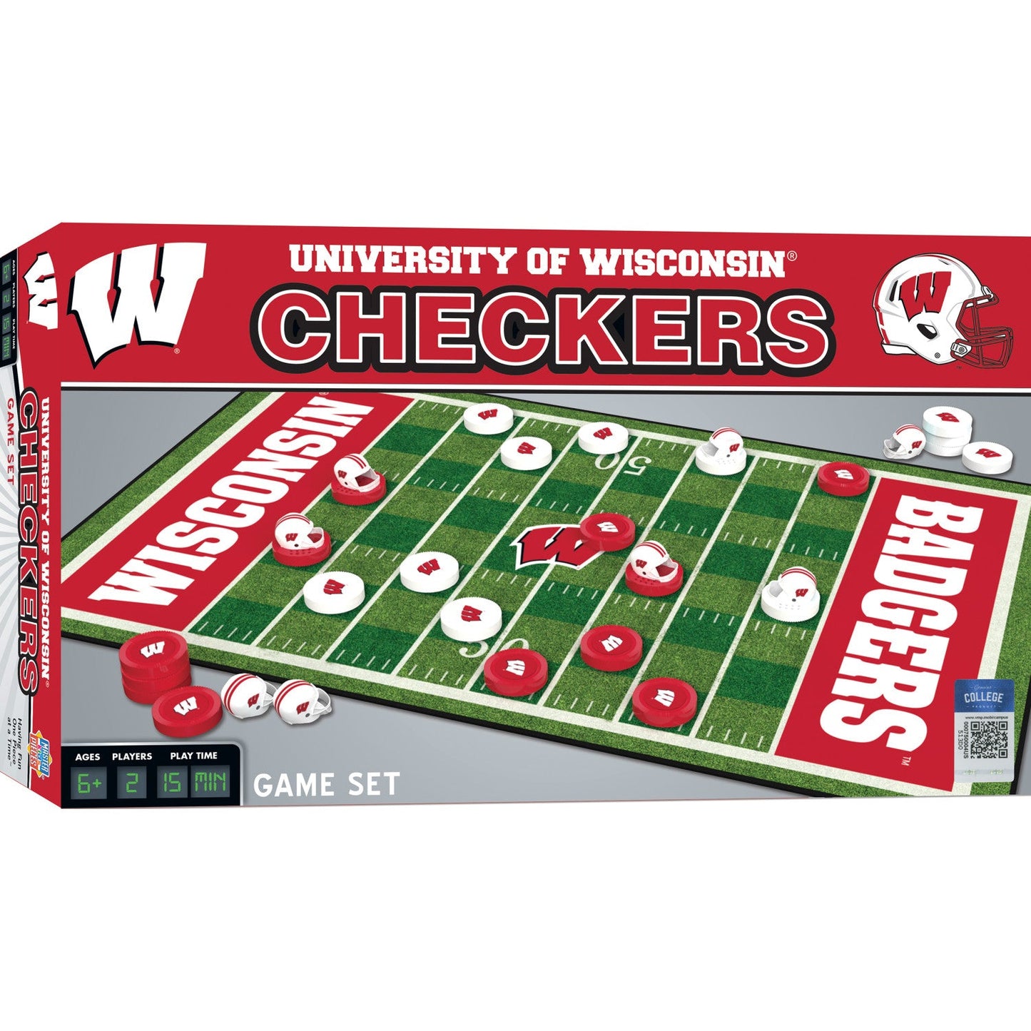 Wisconsin Badgers Checkers