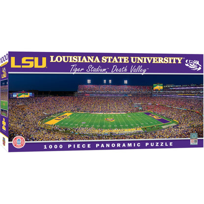 LSU Tigers - 1000 Piece Panoramic Jigsaw Puzzle