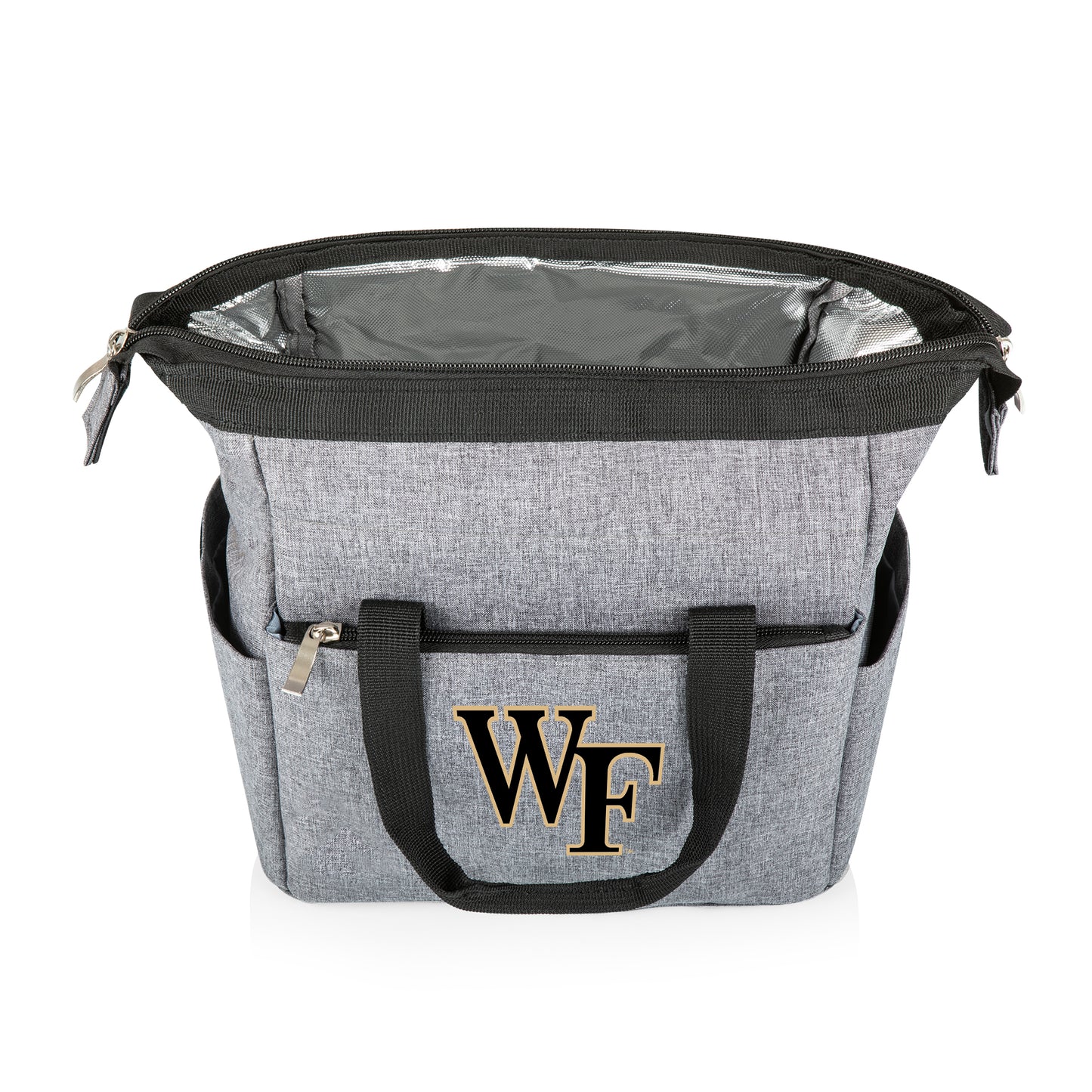 Wake Forest Demon Deacons - On The Go Lunch Cooler, (Heathered Gray)