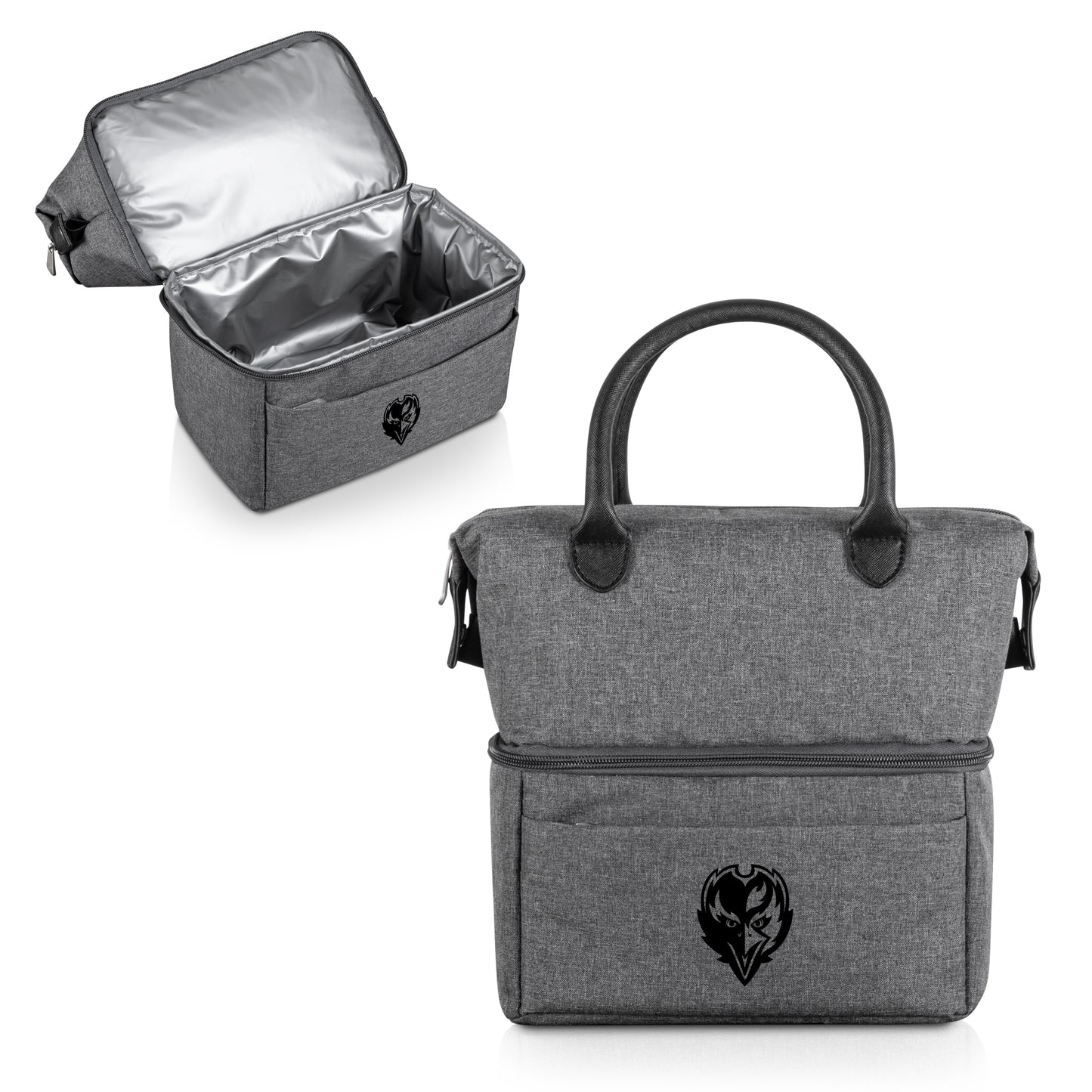Baltimore Ravens - Urban Lunch Bag, (Gray with Black Accents)