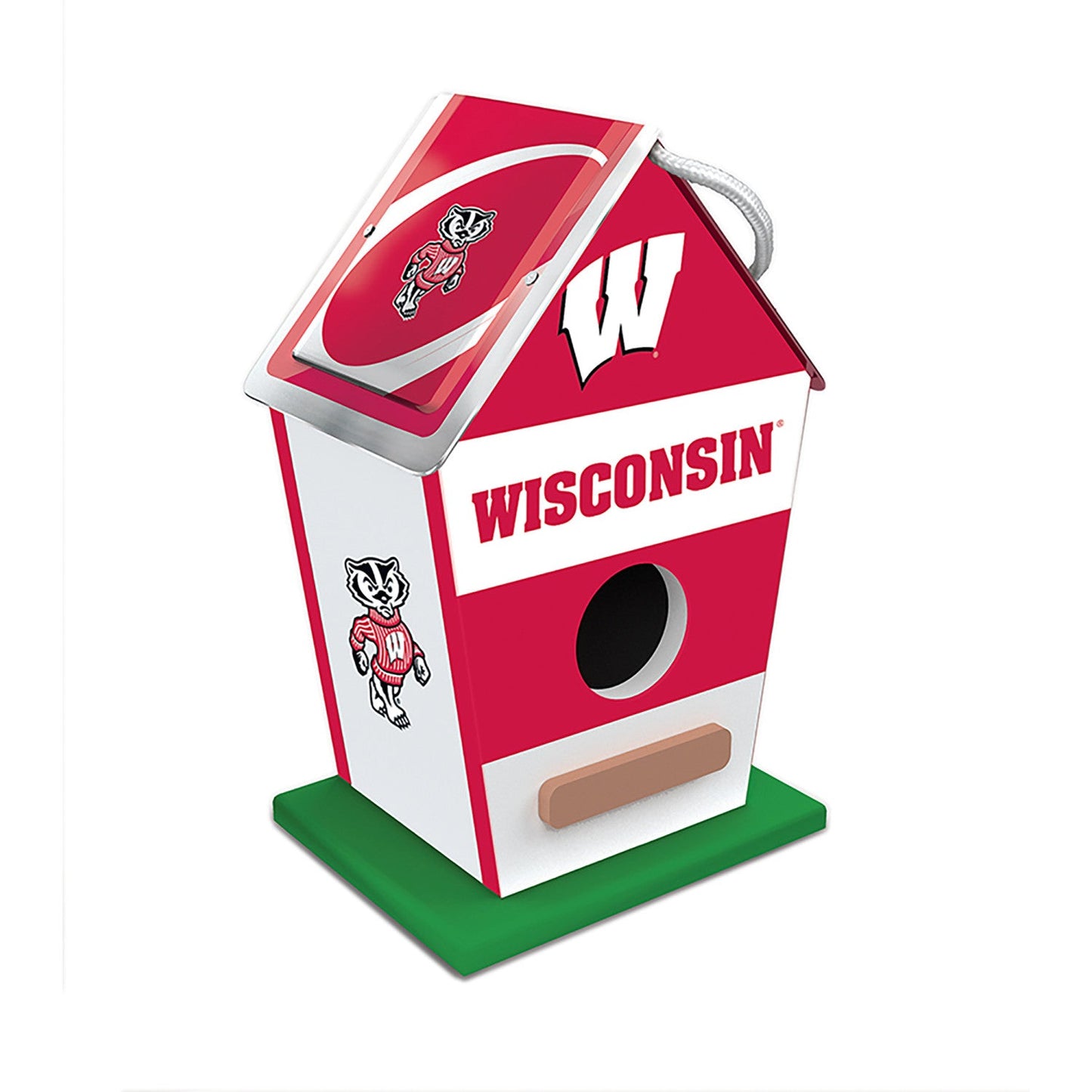 Wisconsin Badgers Birdhouse