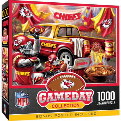 Kansas City Chiefs - Gameday 1000 Piece Jigsaw Puzzle