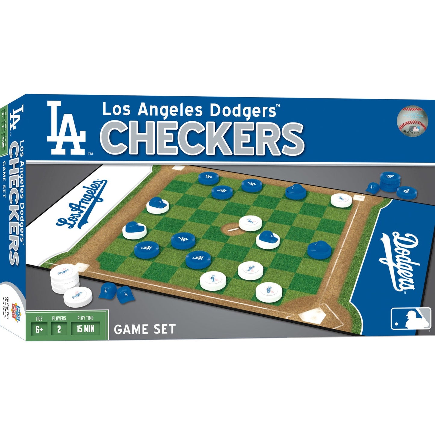 Los Angeles Dodgers Checkers