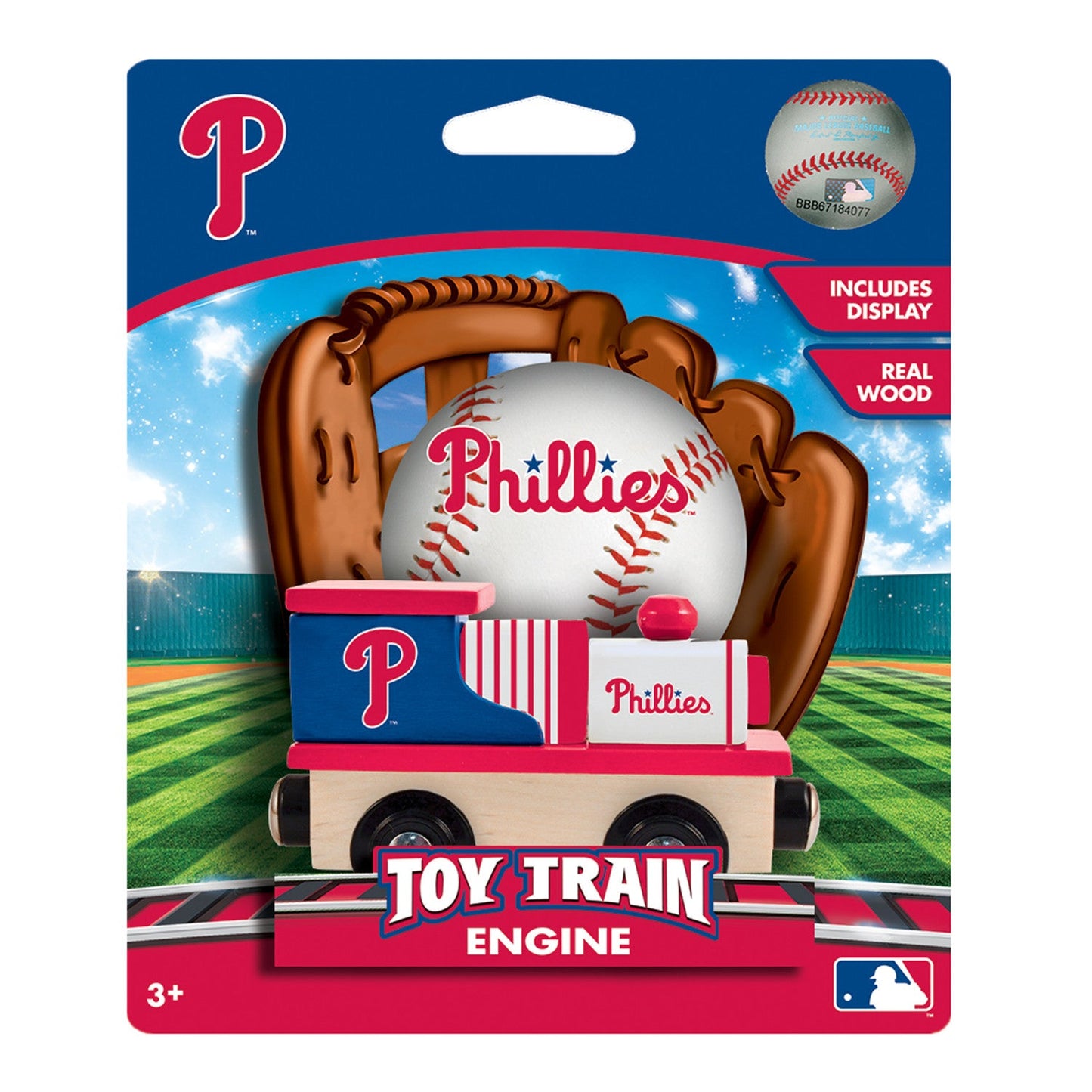 Philadelphia Phillies Toy Train Engine