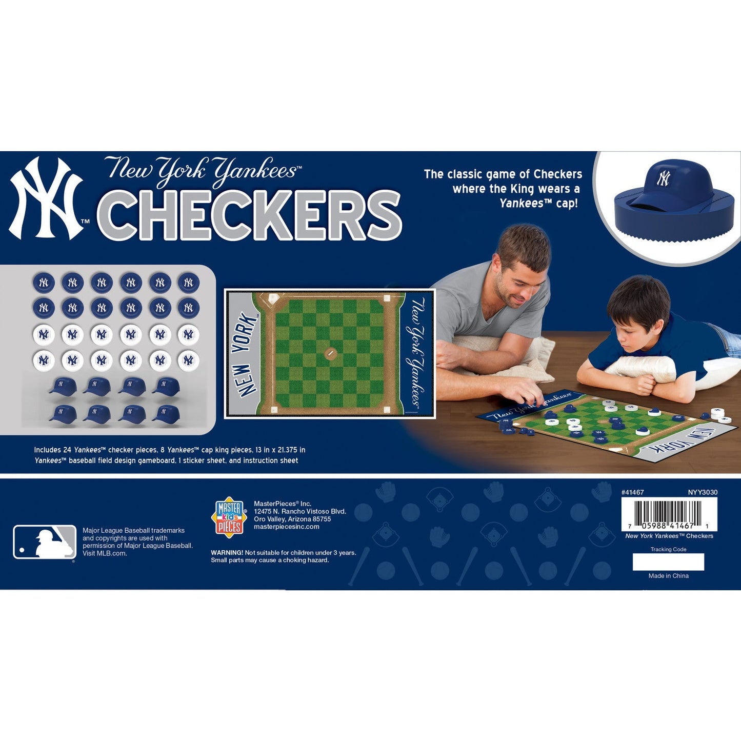 New York Yankees Checkers