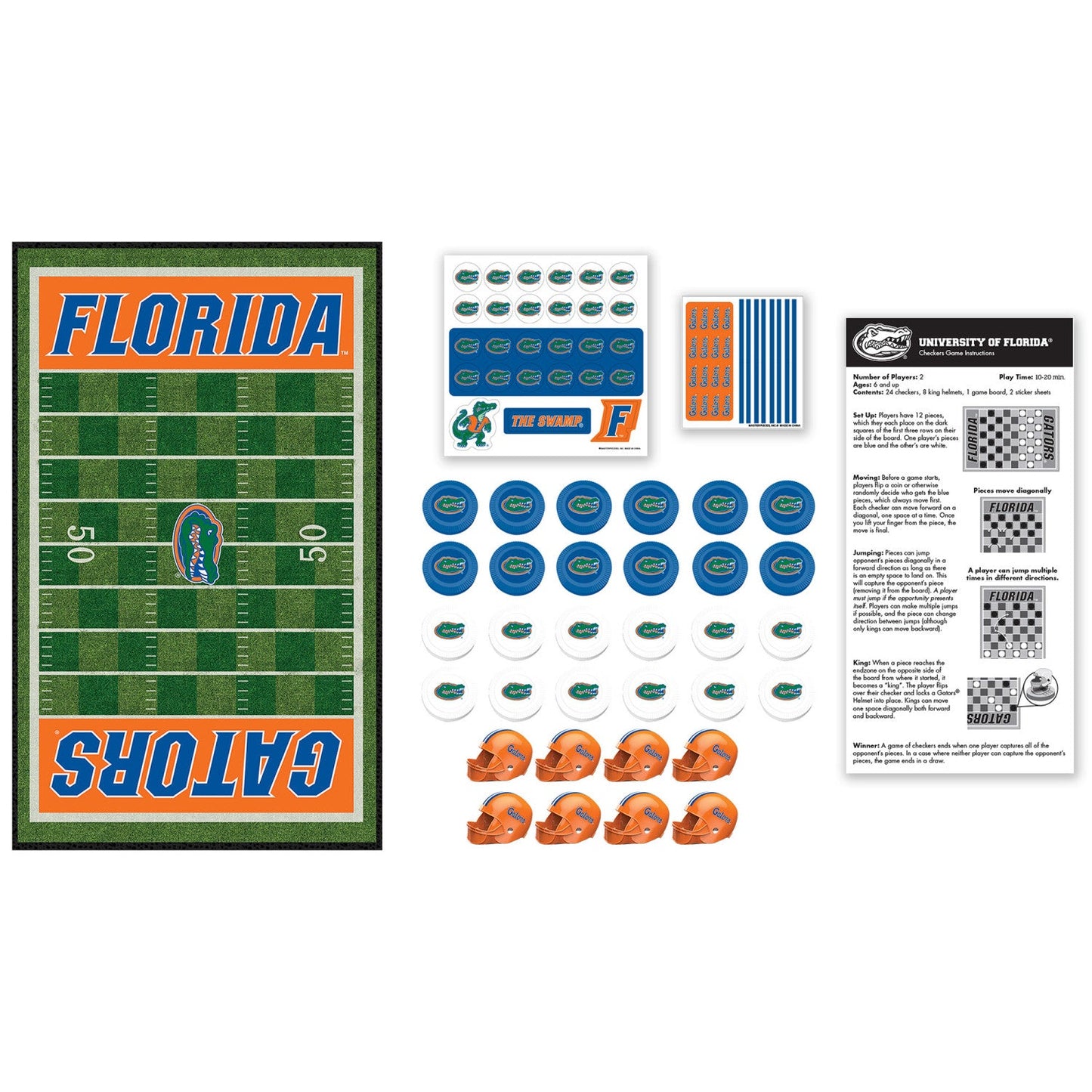 Florida Gators Checkers