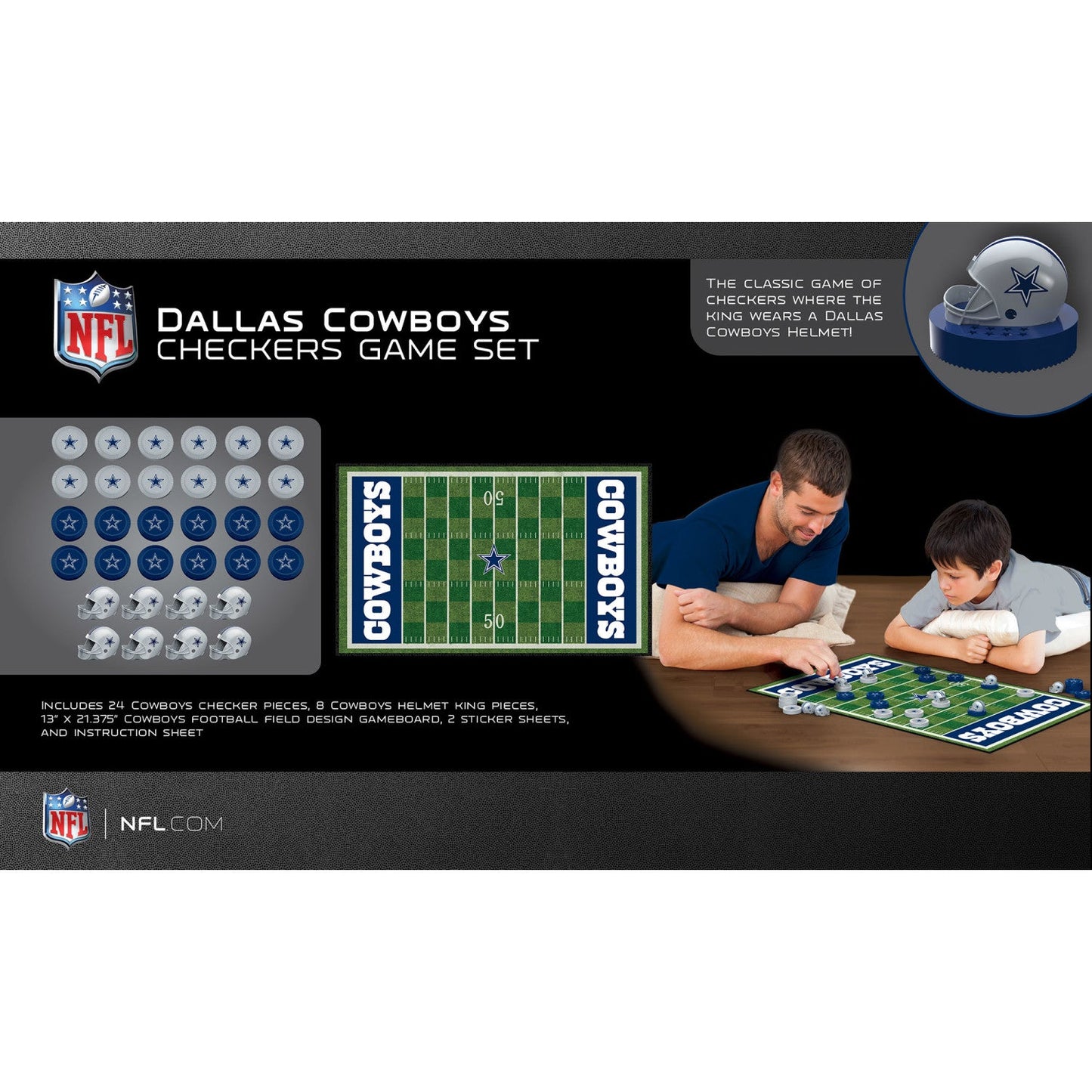 Dallas Cowboys Checkers