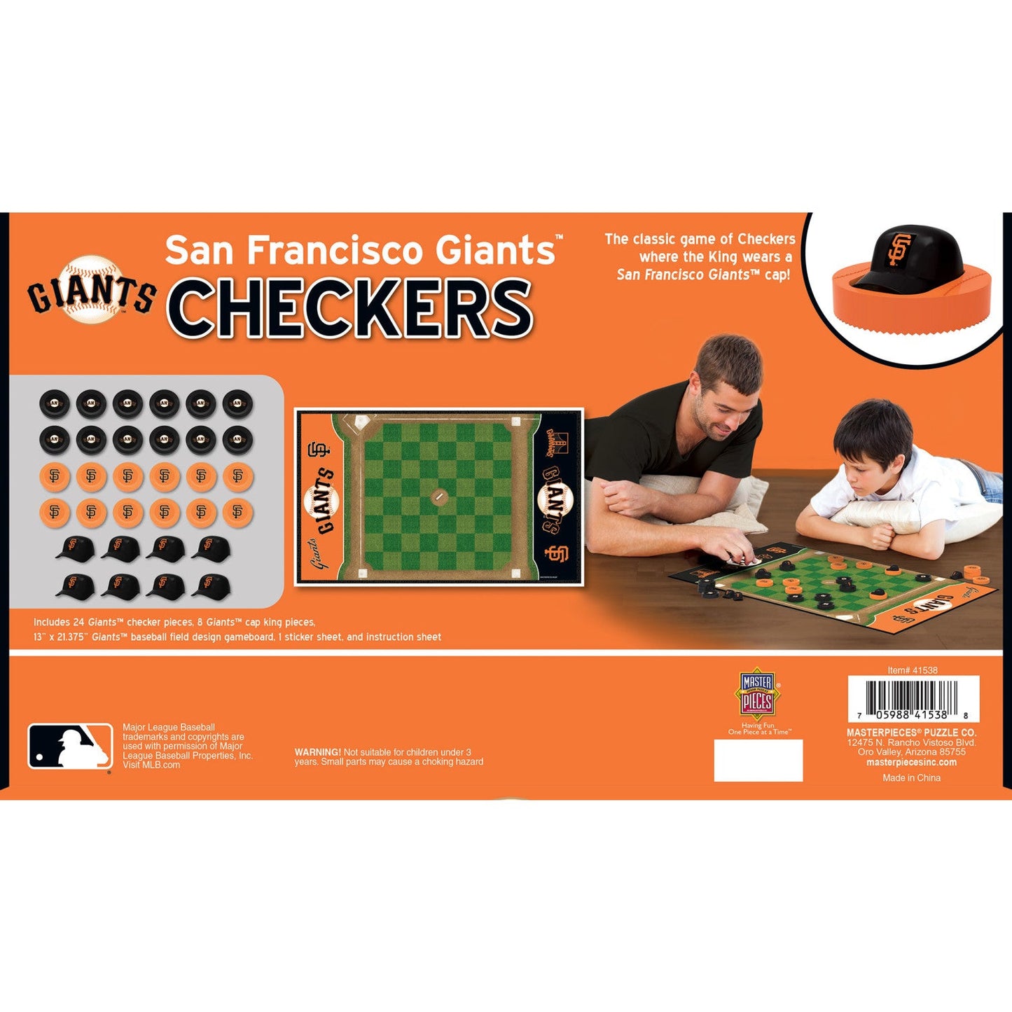 San Francisco Giants Checkers