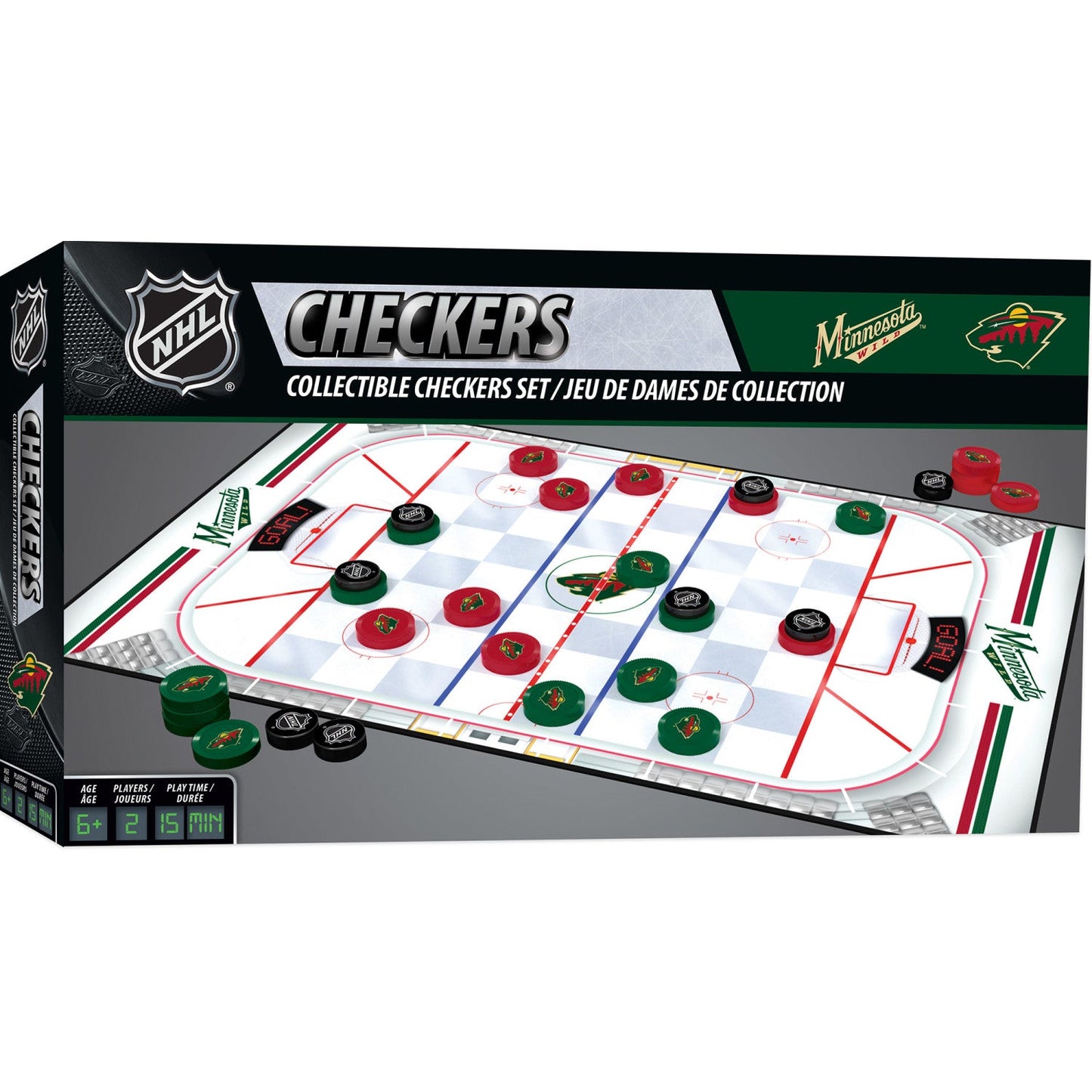 Minnesota Wild Checkers