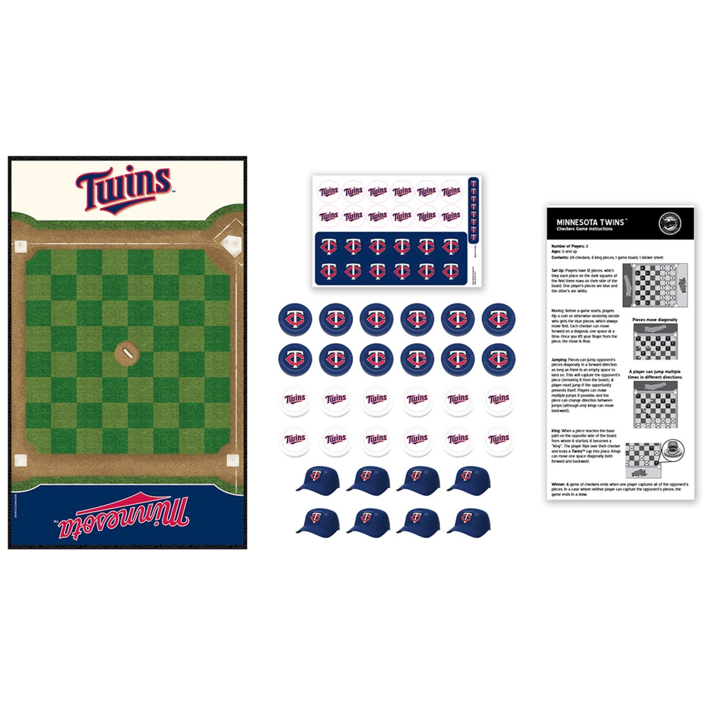 Minnesota Twins Checkers