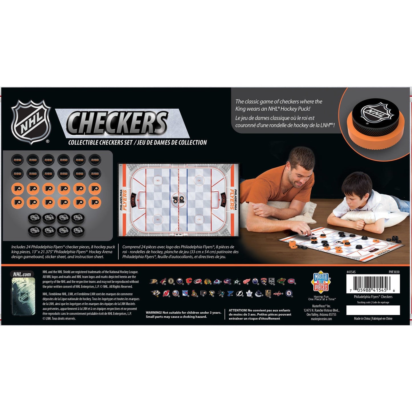 Philadelphia Flyers Checkers